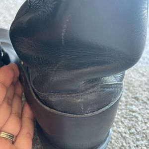 Harley Davidson Darren Leather Embroidered Eagle Logo Riding Boots Men 10.5 READ